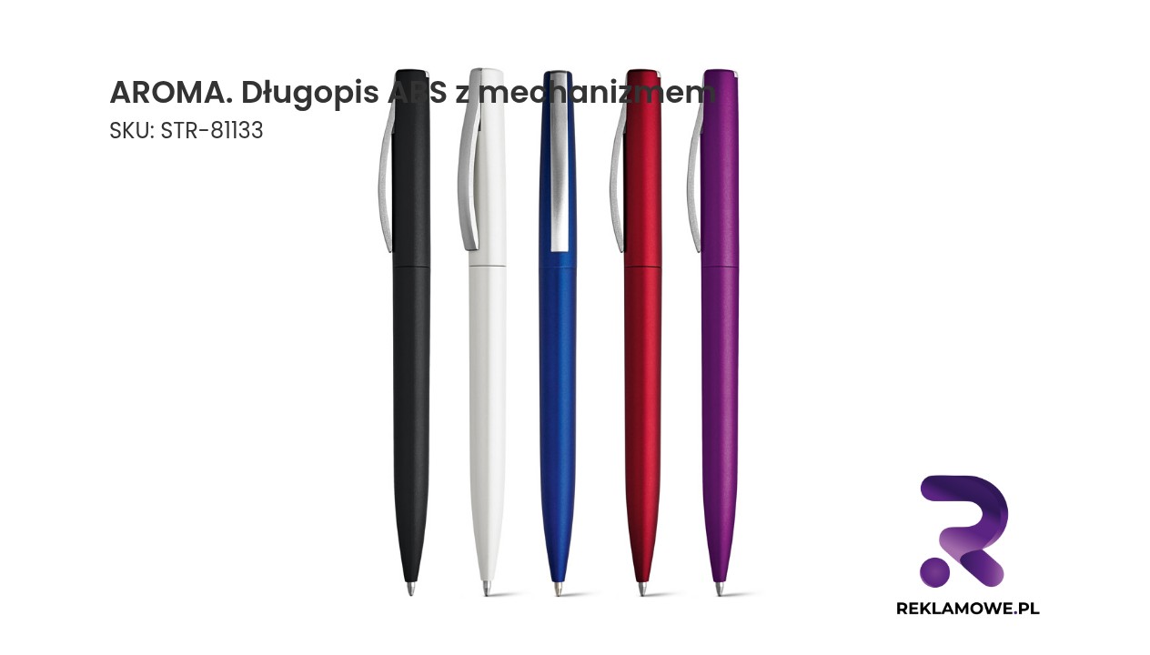 AROMA Długopis ABS z mechanizmem