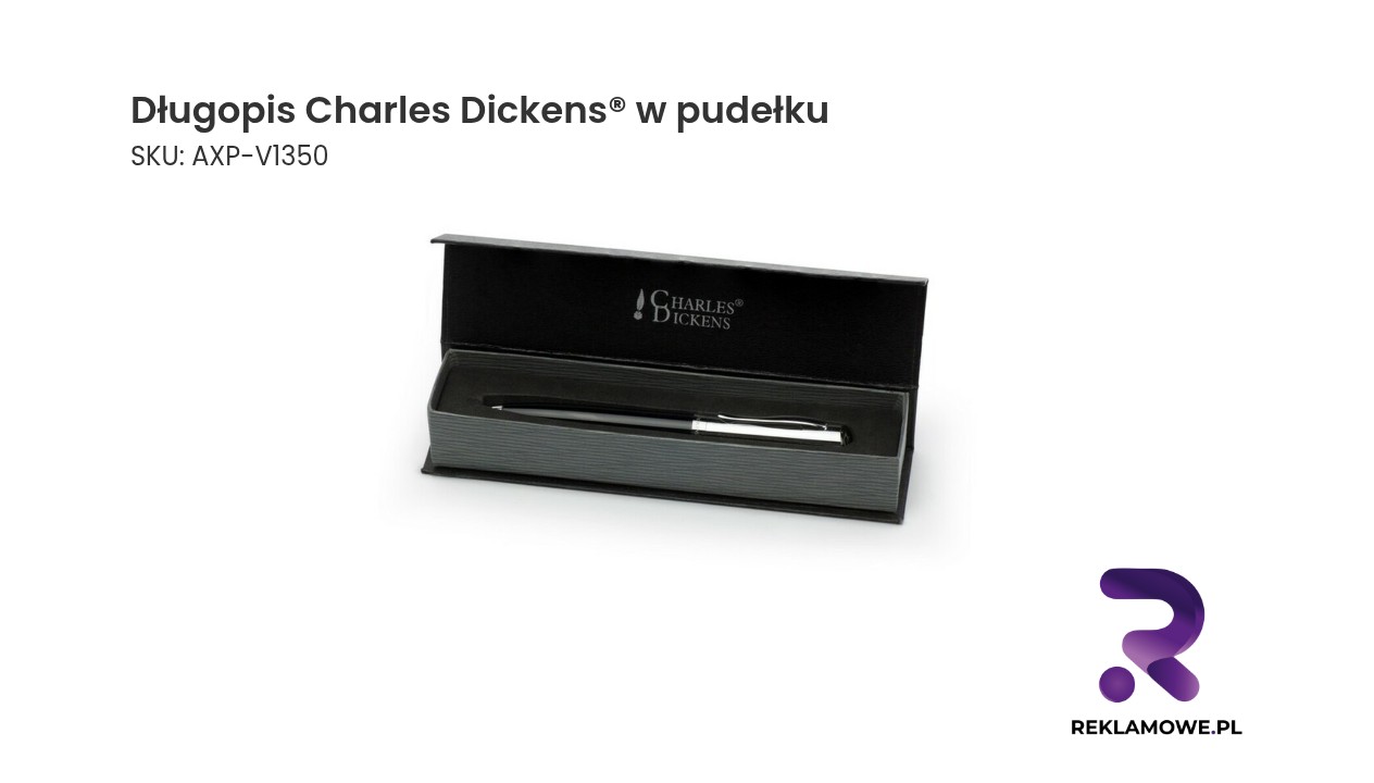 Długopis Charles Dickens w eleganckim pudełku