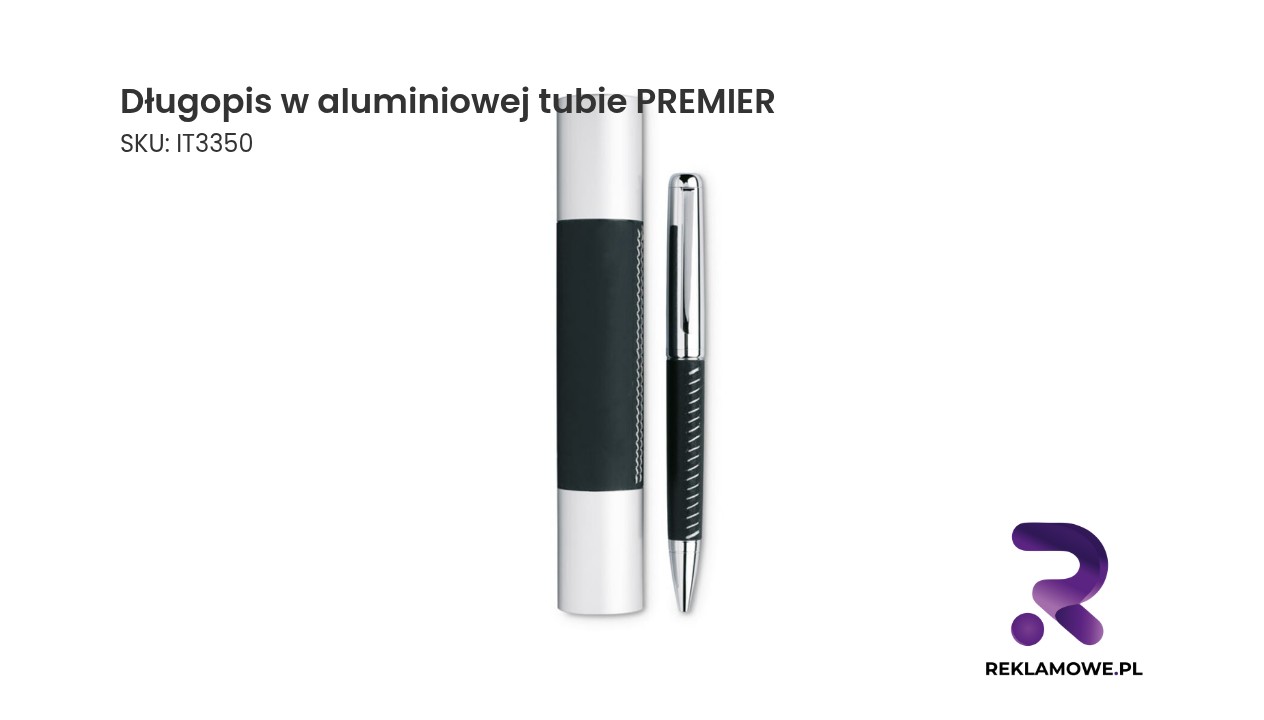 Długopis w aluminiowej tubie PREMIER