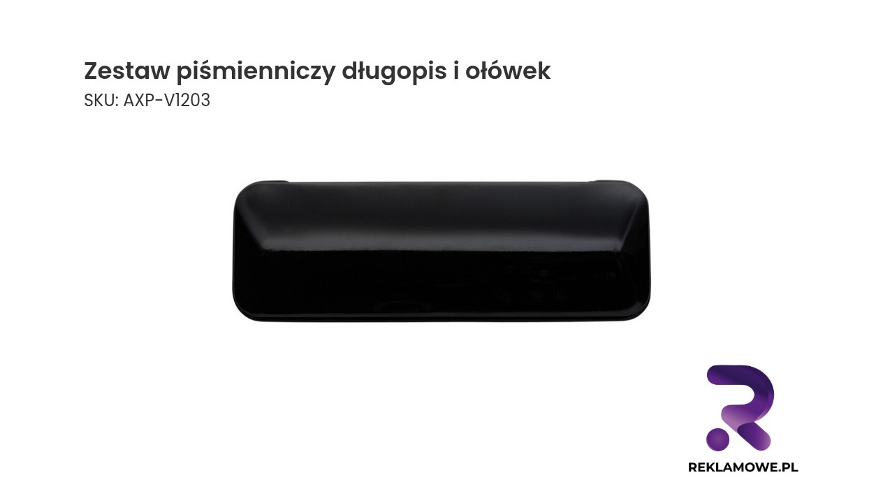Zestaw piśmienniczy składający się z długopisu i ołówka