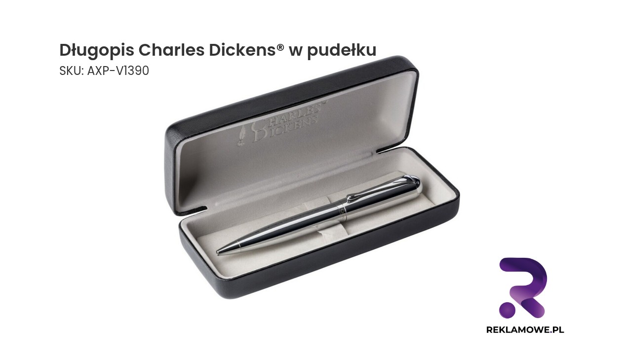 Długopis Charles Dickens w eleganckim pudełku