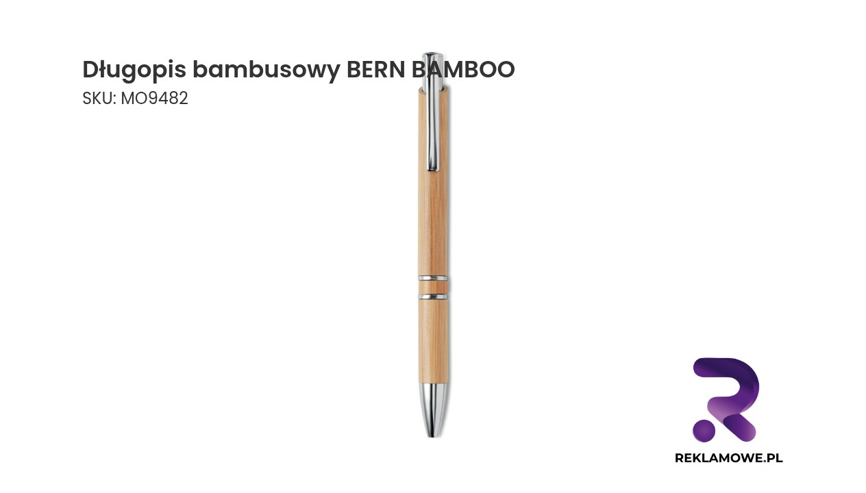 Ekologiczny długopis bambusowy BERN BAMBOO