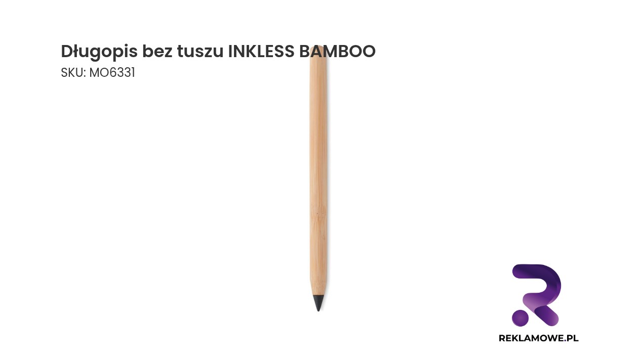 Długopis bez tuszu INKLESS BAMBOO Długopis bez tuszu INKLESS BAMBOO – ekologiczny bambusowy długopis bezatramentowy