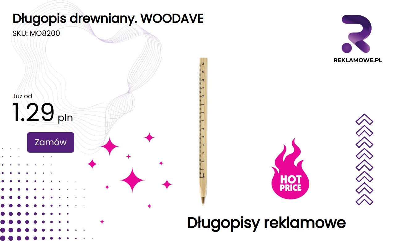 Długopis drewniany WOODAVE