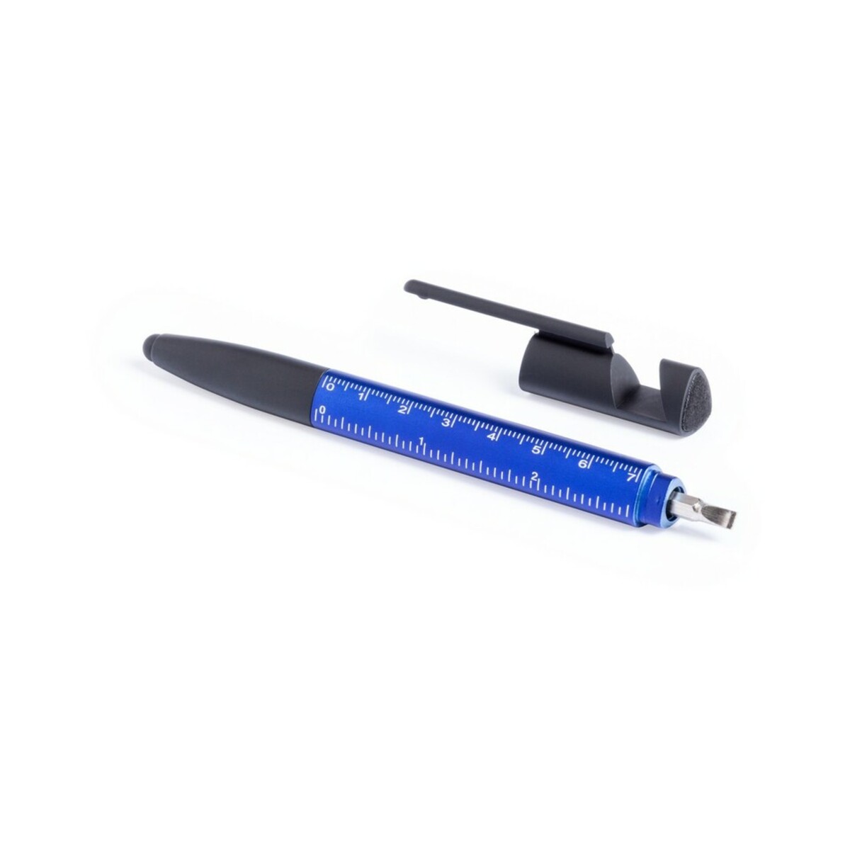 Długopis wielofunkcyjny, czyścik do ekranu, linijka, stojak na telefon, touch pen, śrubokręty V1849-03_AAA01