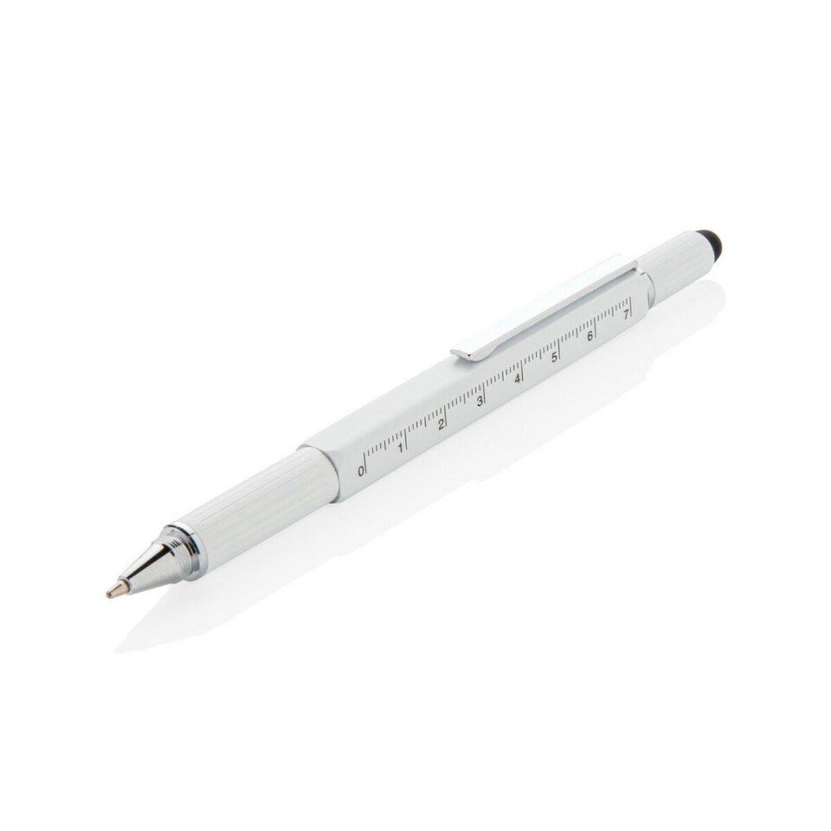 Długopis wielofunkcyjny, linijka, poziomica, śrubokręt, touch pen V1996-02_AAA01