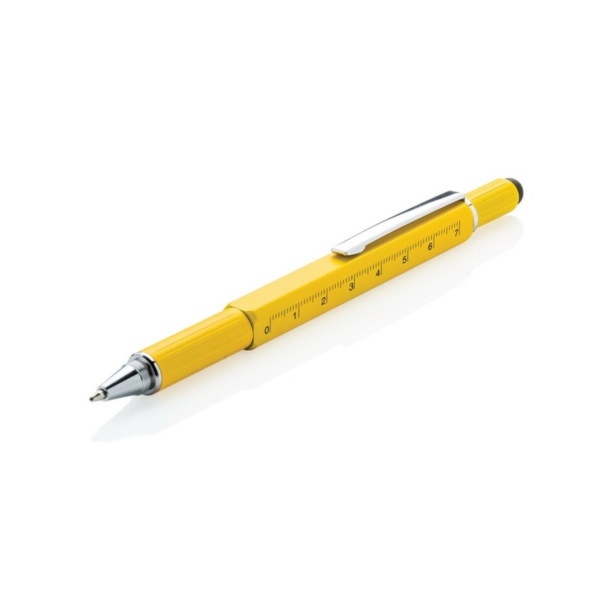 Długopis wielofunkcyjny, linijka, poziomica, śrubokręt, touch pen V1996-02_AAA01