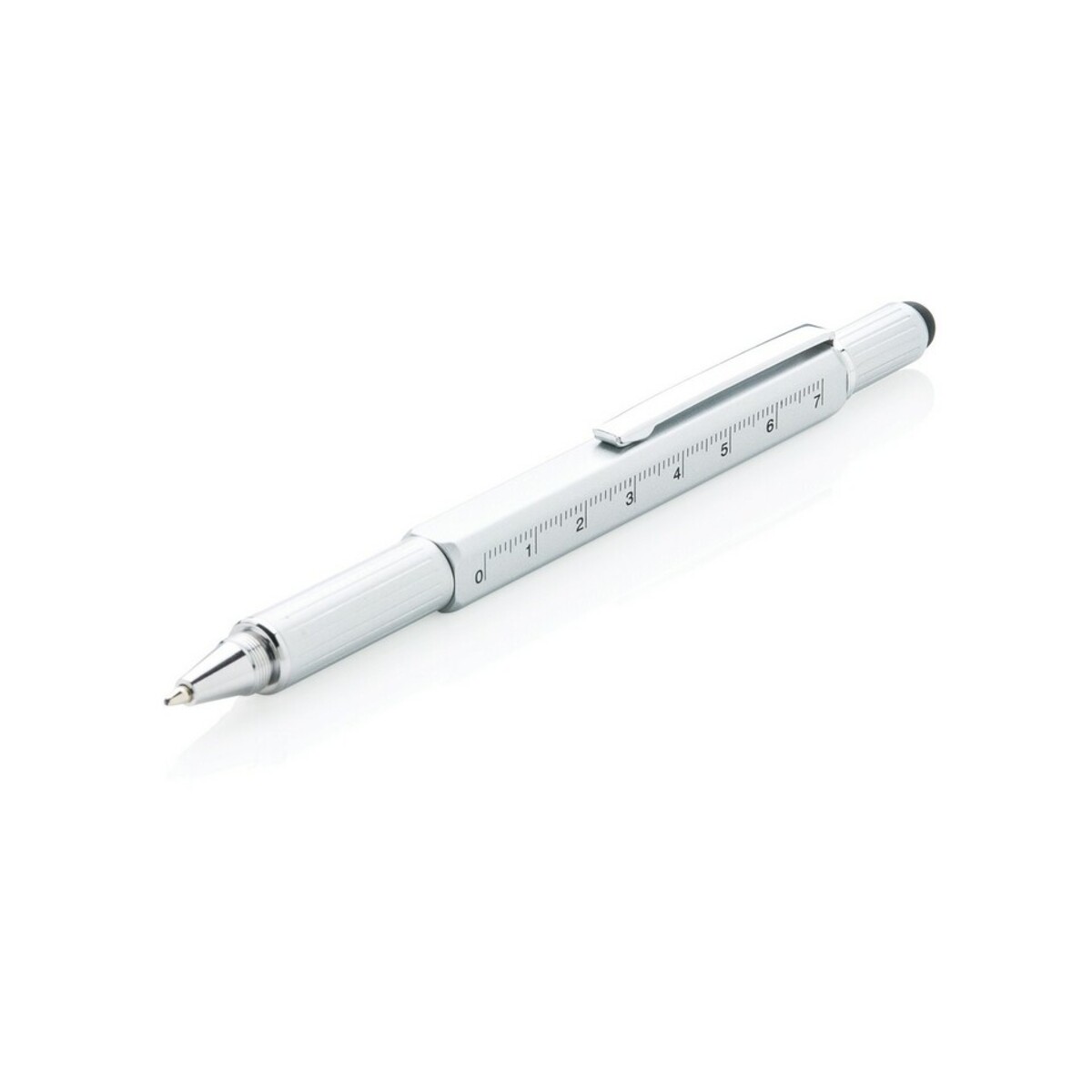 Długopis wielofunkcyjny, linijka, poziomica, śrubokręt, touch pen V1996-02_AAA01