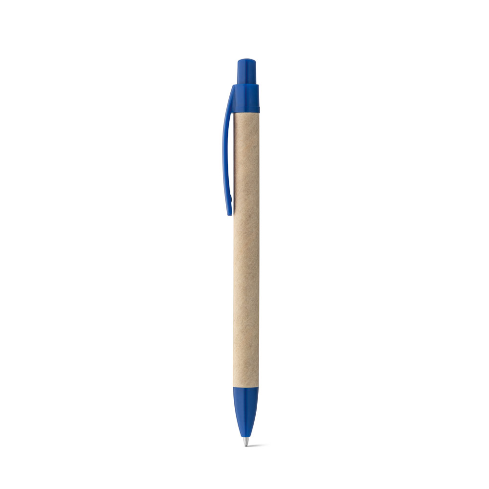 REMI. Długopis z papieru kraft z klipsem 91628_set
