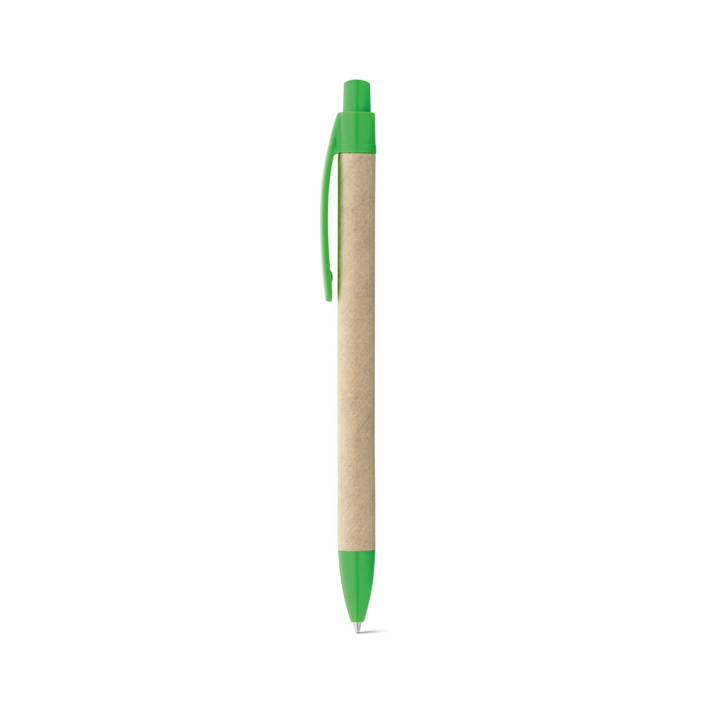 REMI. Długopis z papieru kraft z klipsem 91628_set
