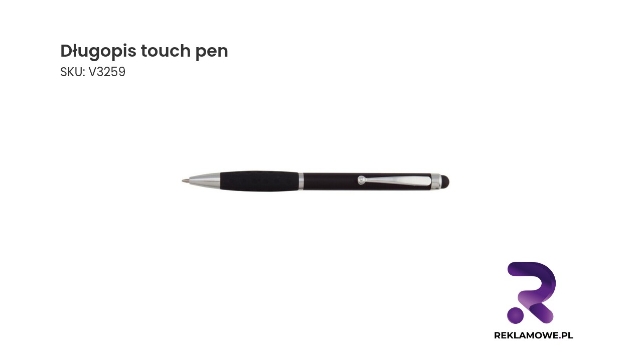 Długopis touch pen z funkcją stylusa