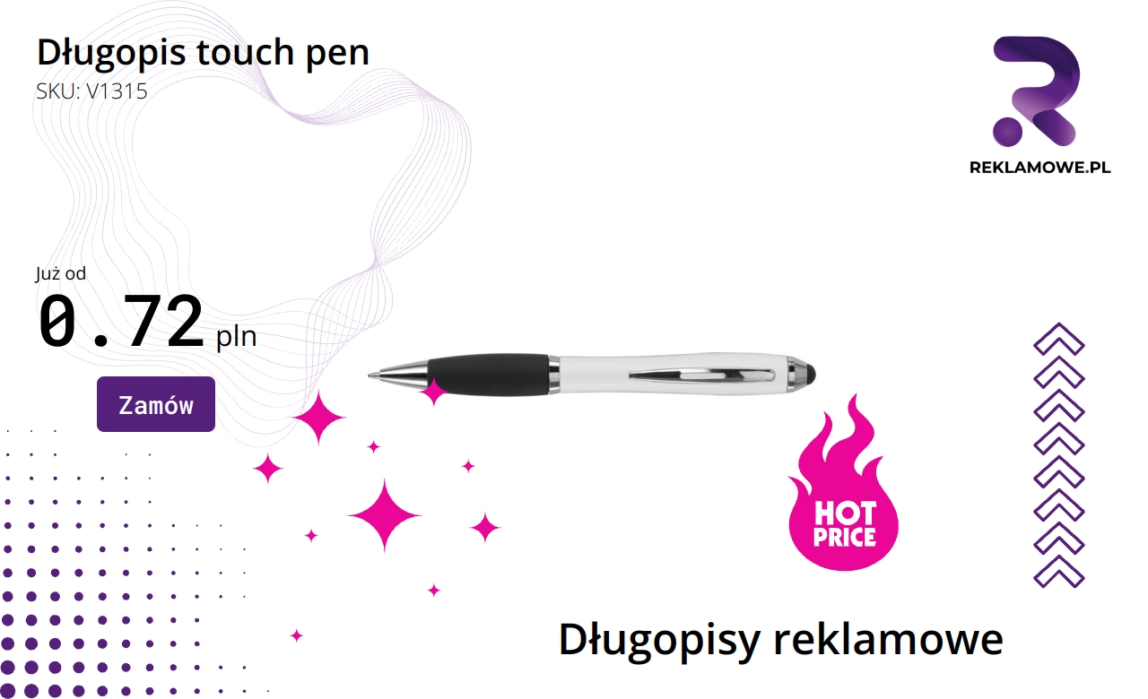 Długopis z funkcją touch pen