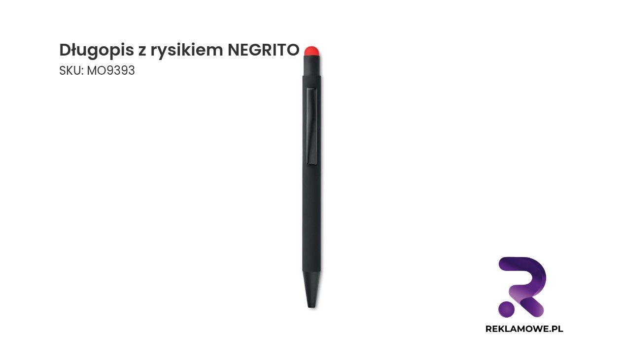 Długopis z rysikiem NEGRITO