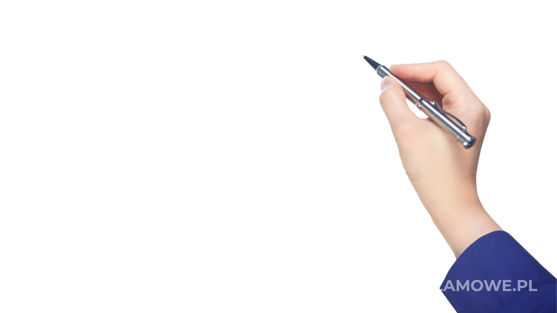 Długopisy reklamowe na biurku