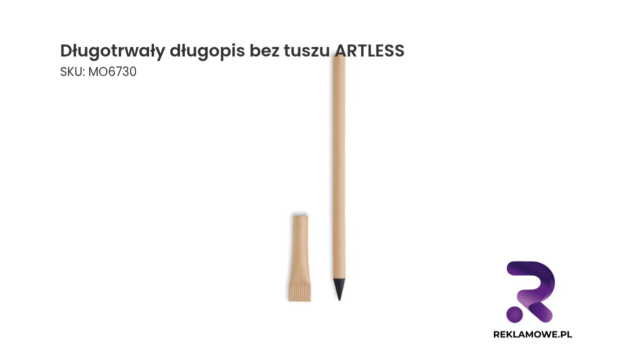 Długotrwały długopis bez tuszu marki ARTLESS