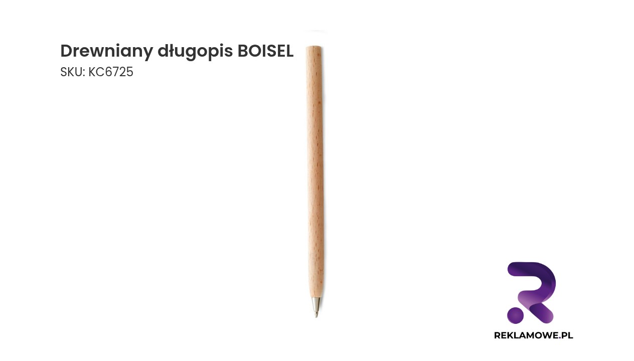 Drewniany długopis BOISEL elegancki i ekologiczny