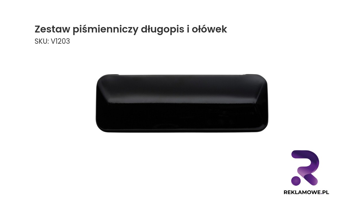Zestaw piśmienniczy składający się z długopisu i ołówka